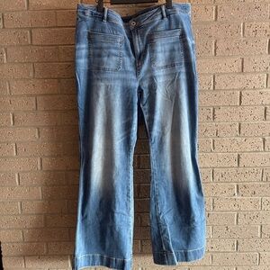 J. Jill Blue Flare Jeans
